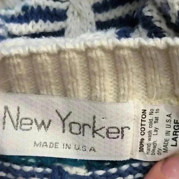 Vintage 90s Chunky Knit Sweater by New Yorker- L - Picture 7 of 7